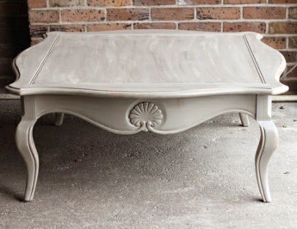 Particularly striking vintage tables!
