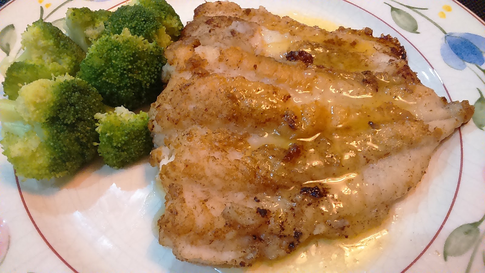 sarguna's fantabulous kitchen Grilled Fish With Lemon Butter Sauce