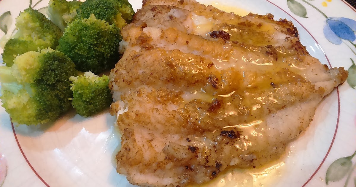 sarguna's fantabulous kitchen Grilled Fish With Lemon Butter Sauce