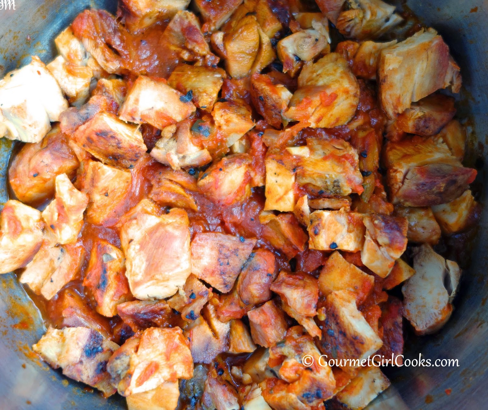 Gourmet Girl Cooks Chipotle Chicken Alfredo Rich, Creamy and Low Carb