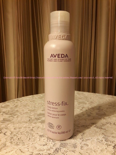stress-fix collection by AVEDA Natalie Beaute Review