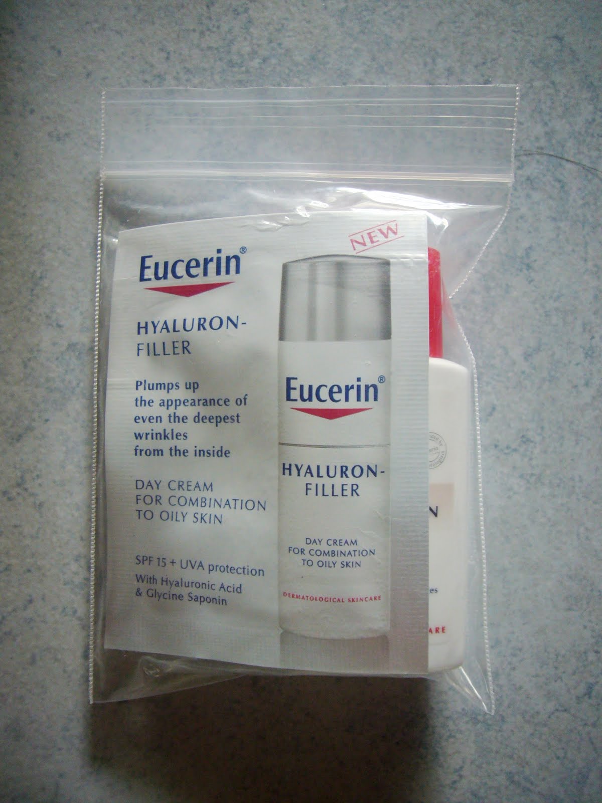 Sleepy Beauty Eucerin Samples