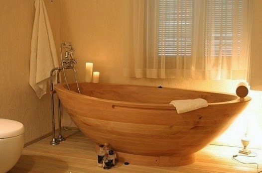деревянная мебель для ванной фото