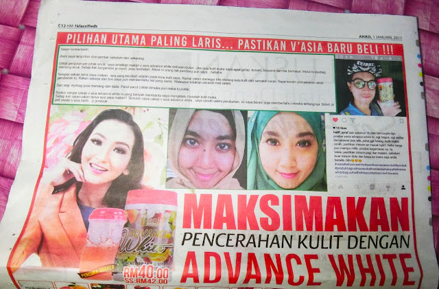 V Asia Advance White