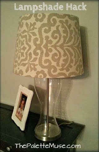 Lamp Shade The Palette Muse, How To Make A Lampshade Fitting Smaller