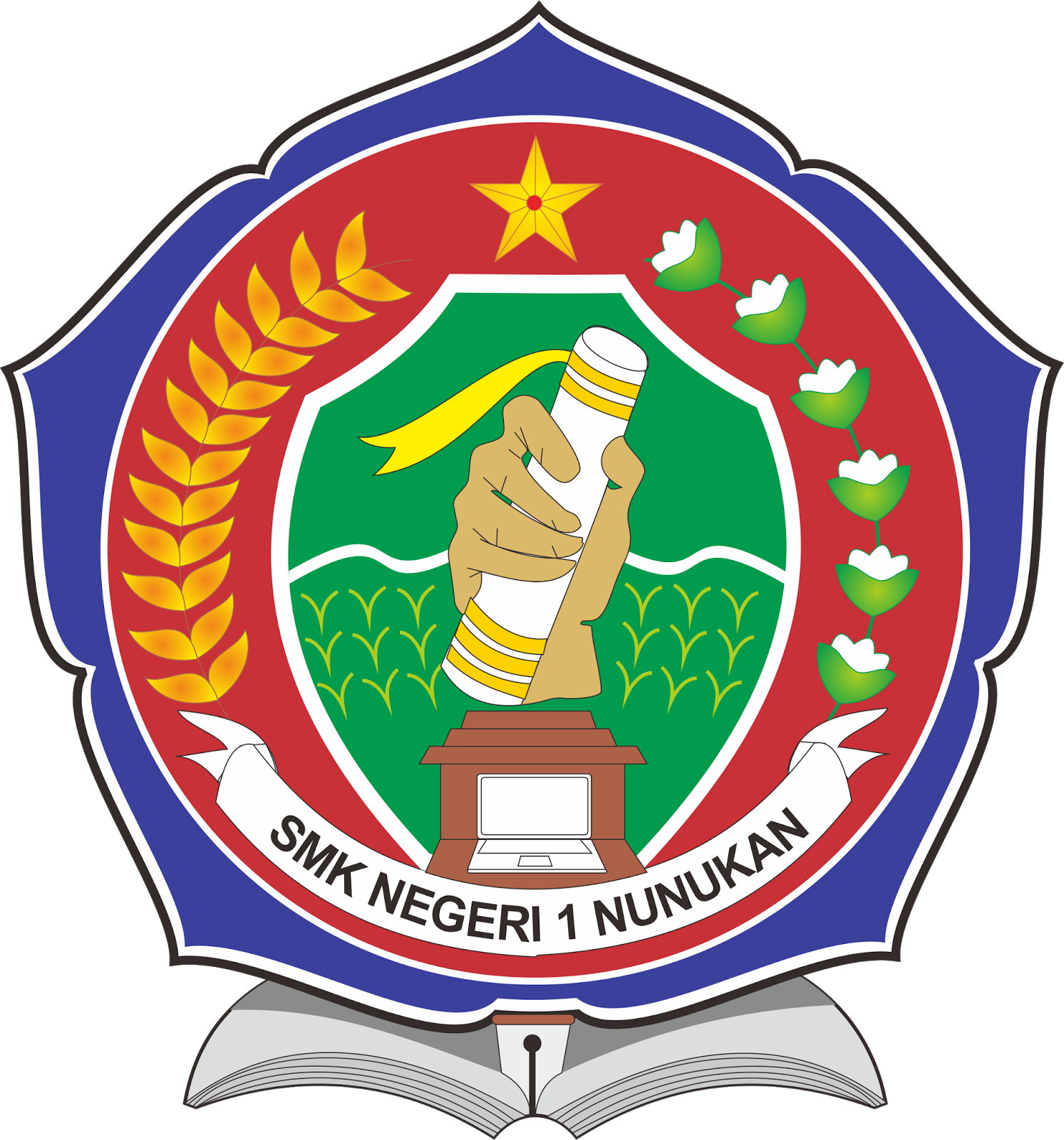 LOGO SMKN 1 Nunukan