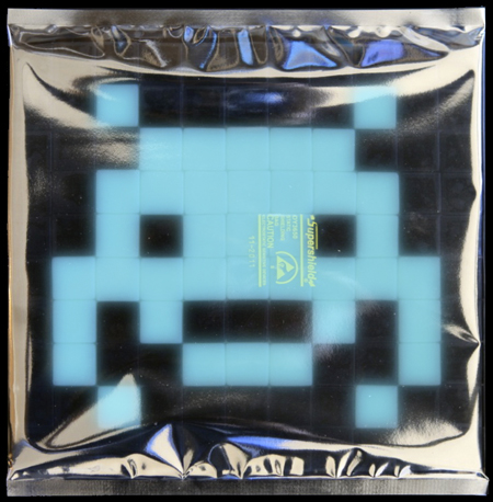 Release Information For Glow In The Dark Invasion Kit "IK_15" By French Street Artist Space Invader 1