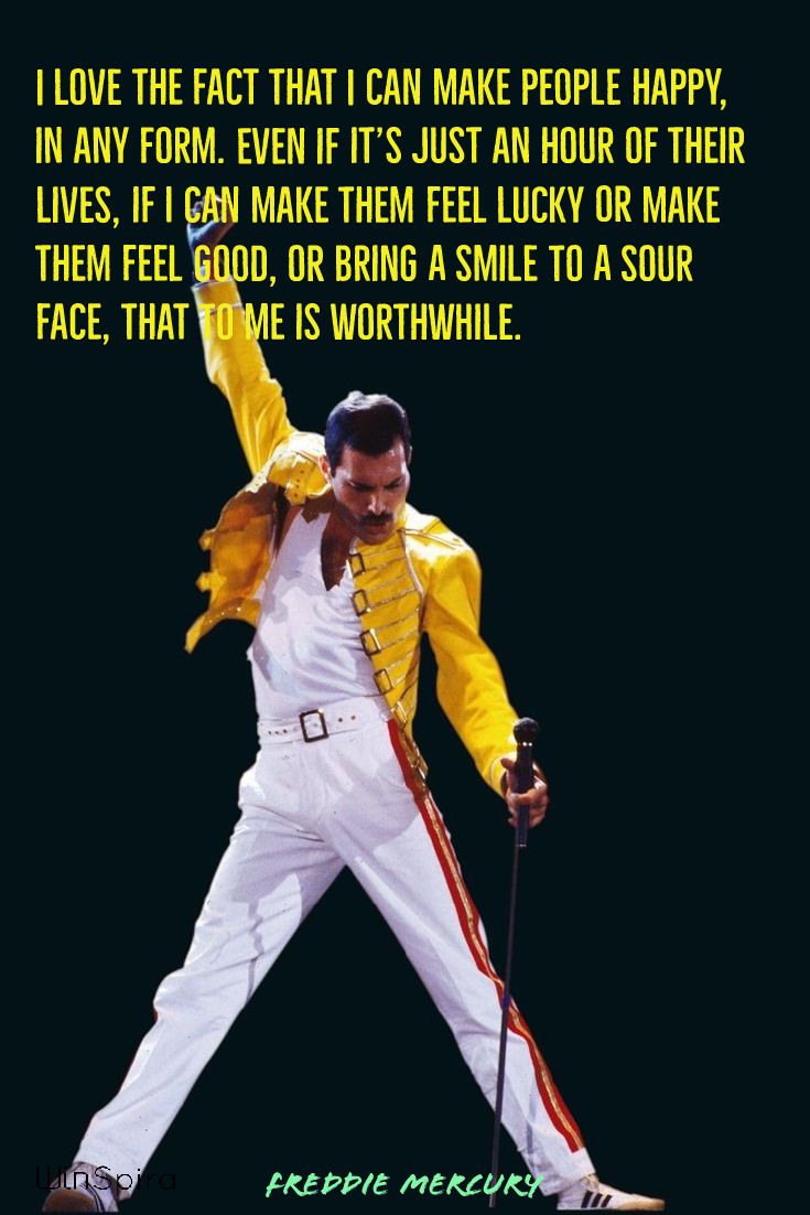 23 best Freddie Mercury Quotes