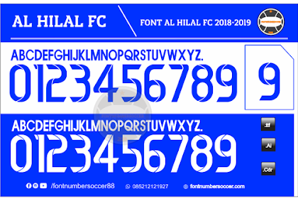 Font Al Hilal FC 2018-2019