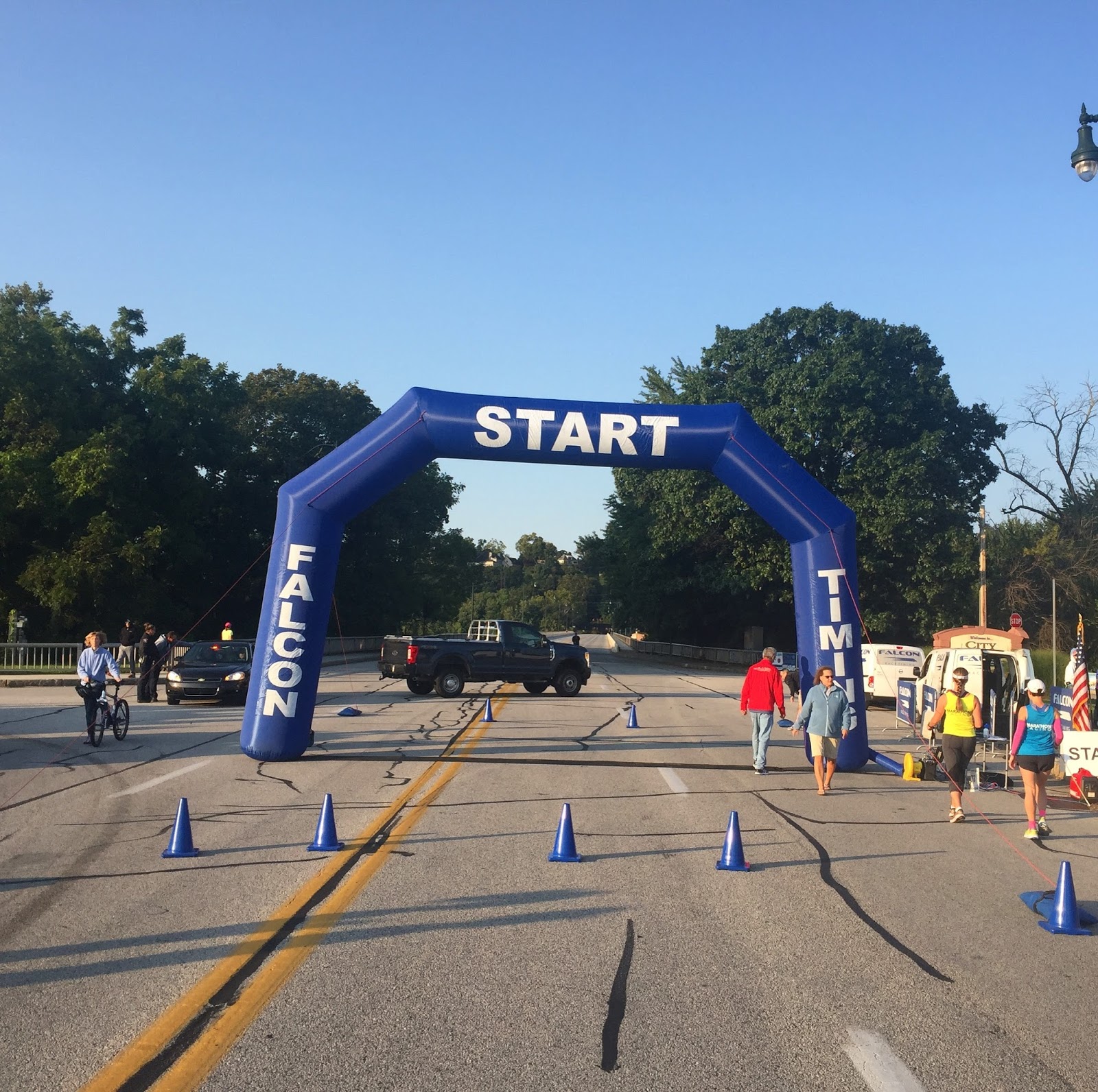 Wolfie (Kurt) Runs Harrisburg Half Marathon