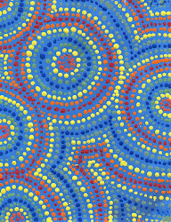 dot aboriginal painting clement mrs september