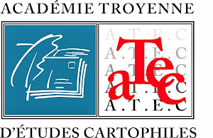 Logo de l'Académie troyenne d'études cartophiles