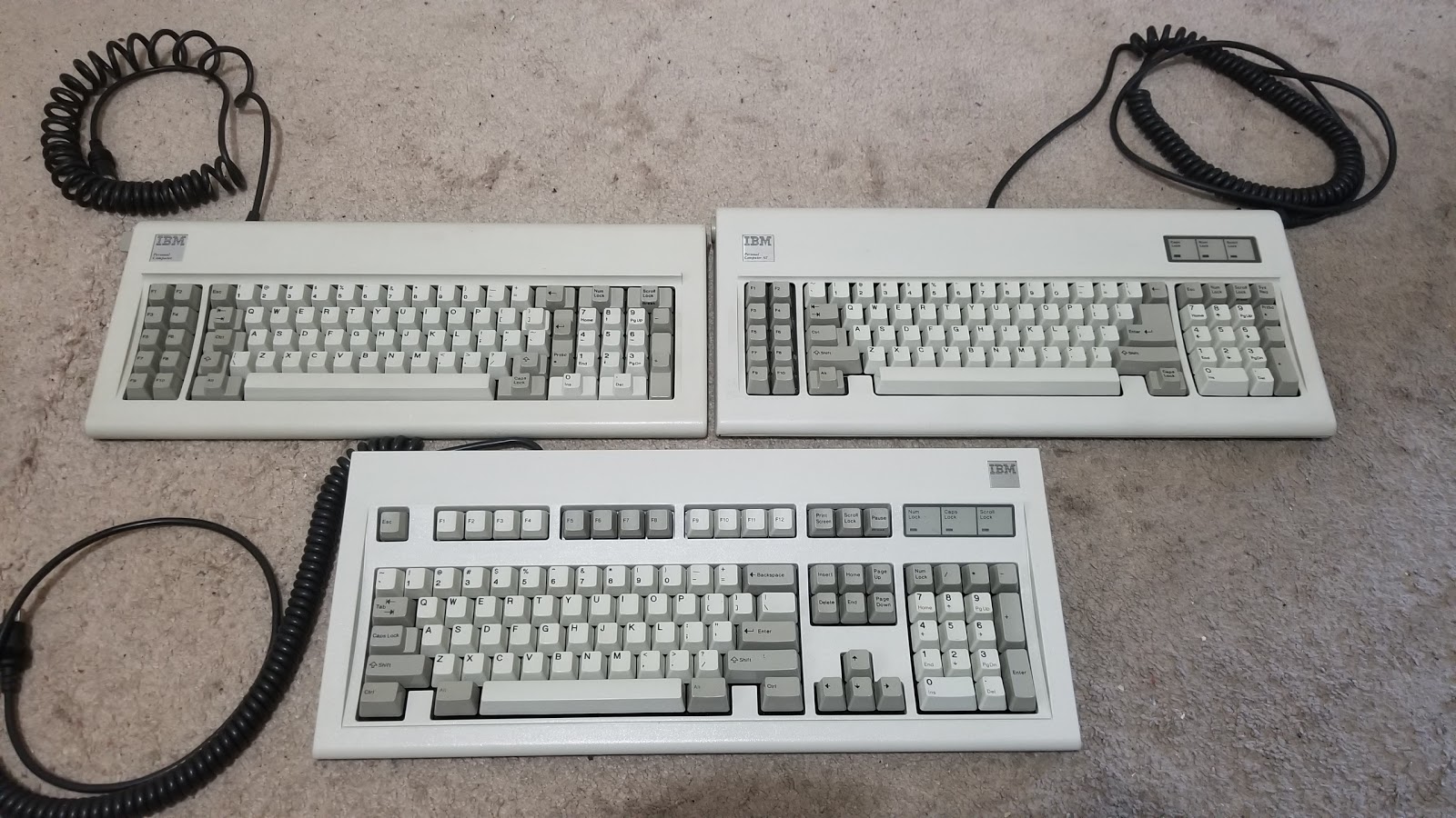 Nerdly Pleasures Coming Full Circle Comparing the IBM Model F and M