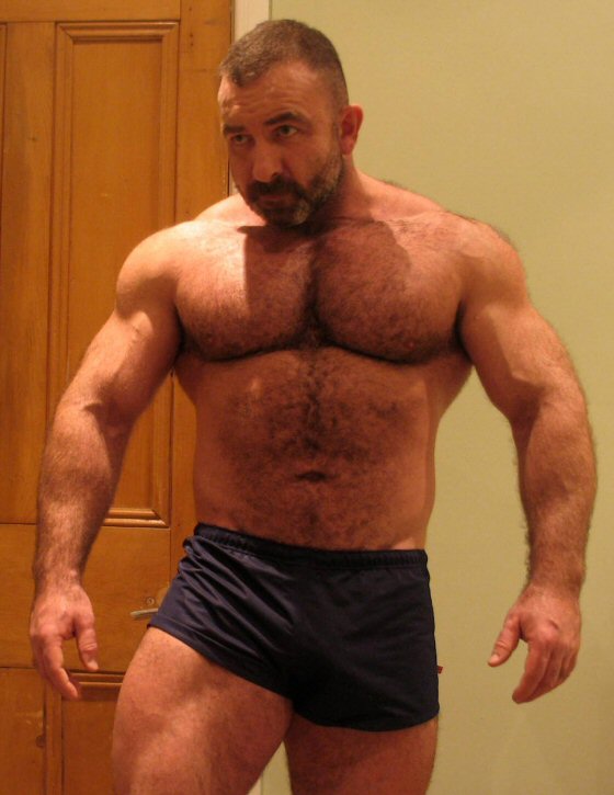 Hairy gay muscle escort - Hairy