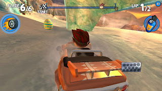 Easter egg fire and ice beach buggy