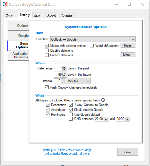 Outlook tips, Google Calendar & Gmail synchronization tips and
