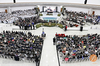 Novo templo-sede AD Belenzinho. Setima 7ª Assembleia Geral Extraordinária da CGADB. Rua Doutor Fonn, 140, São Paulo  SP. Imagem Tiago Bertulino. 