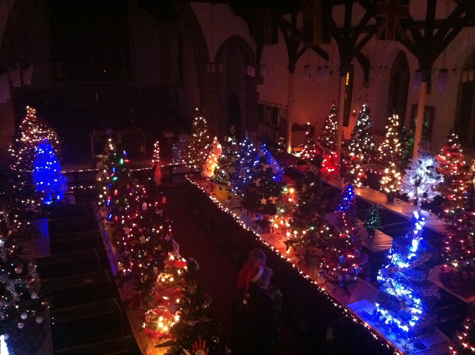 Morecambe Churches Forum Christmas Tree Festival