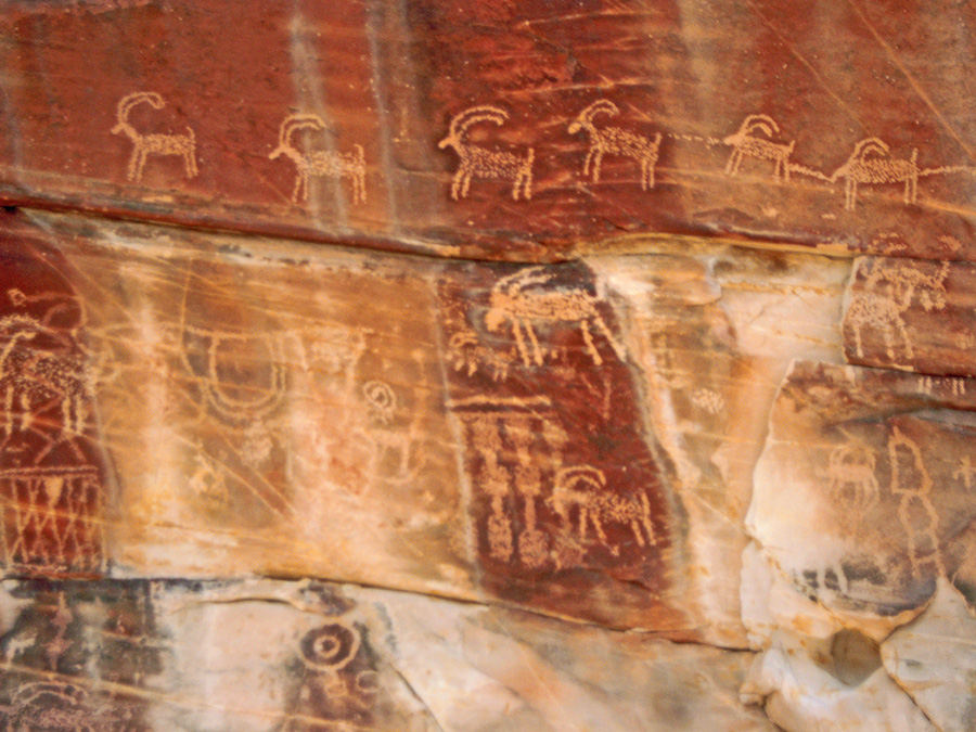 Offroading Home: Offroad: 21 Goats Petroglyphs