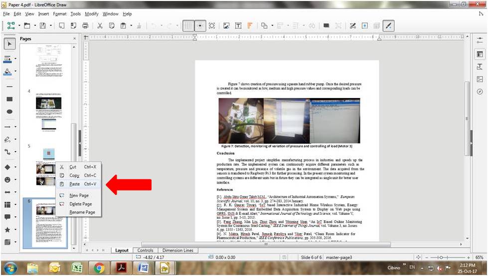 How to combine pdf files in LibreOffice?