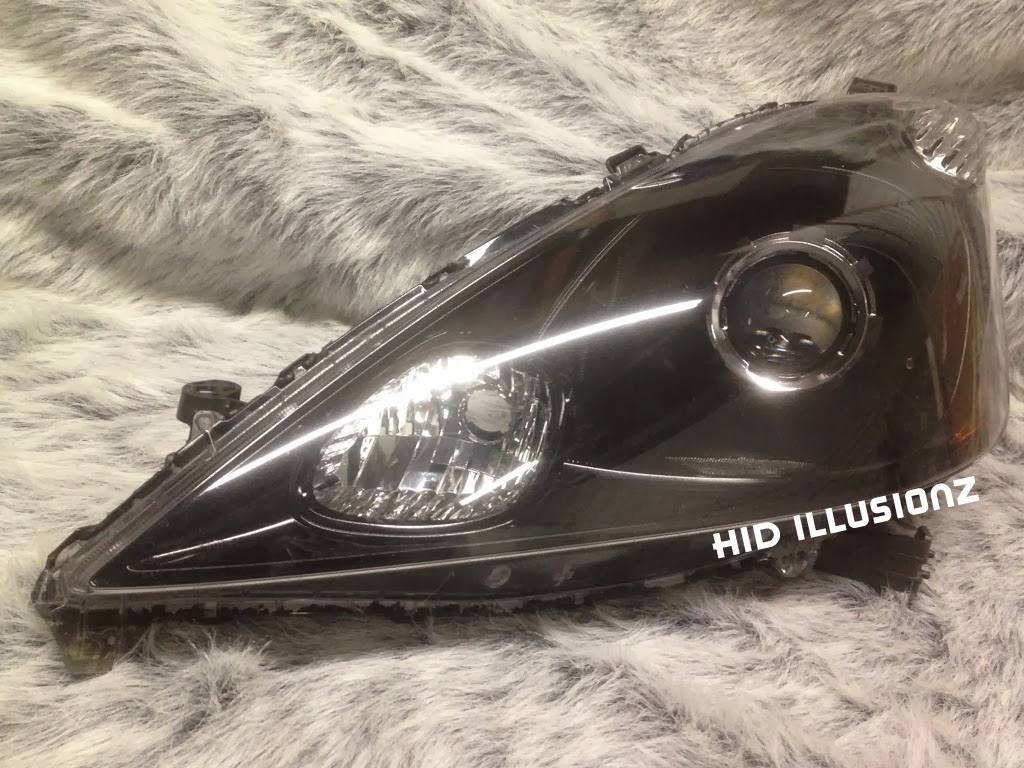 HID ILLUSIONZ Honda Fit Morimoto Mini H1 Gatling Gun HID Retrofit