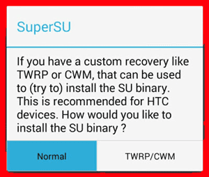 Mengatasi there is no SU binary installed