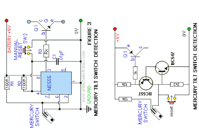 LoadedCircuit.Com: MERCURY SWITCH DETECTOR