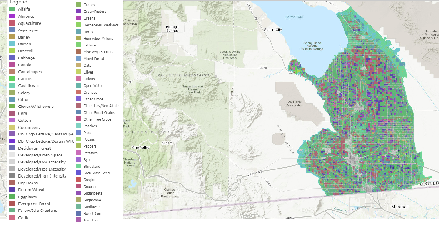 Climate change through the lens of GIS
