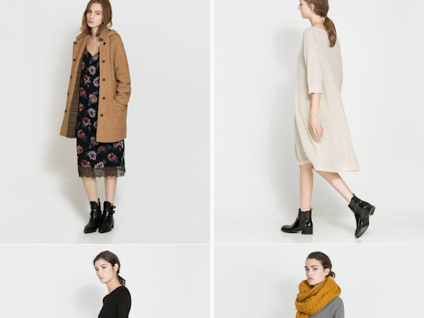 Zara Lookbook: Midi Skirts and Ankle Boots