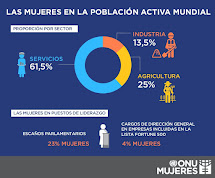 Les dones a la població activa mundial