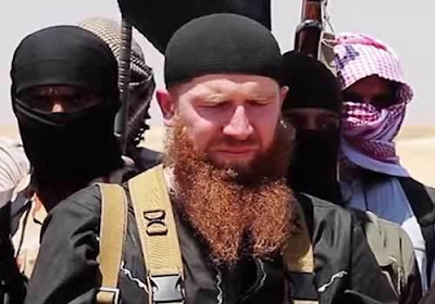 ISIS announces killing of its 'minister of war' Abu Omar al-Shishani in Mosul, Iraq  A
