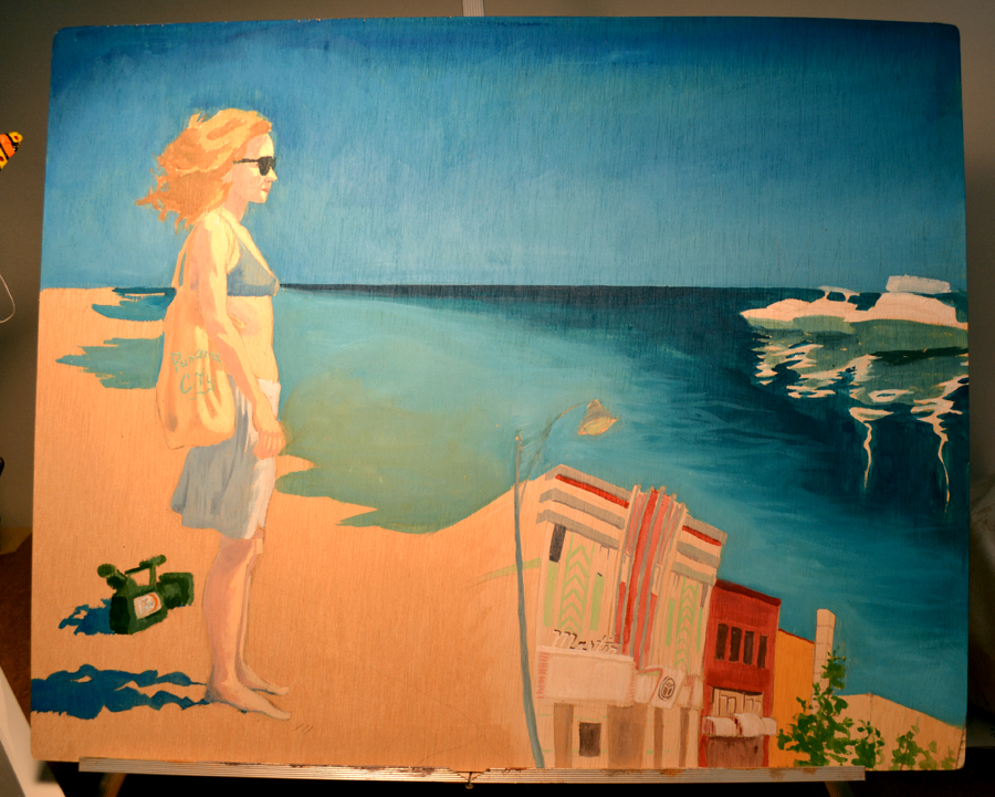 Heather Clements Art: Painting of PC Progress Part 2