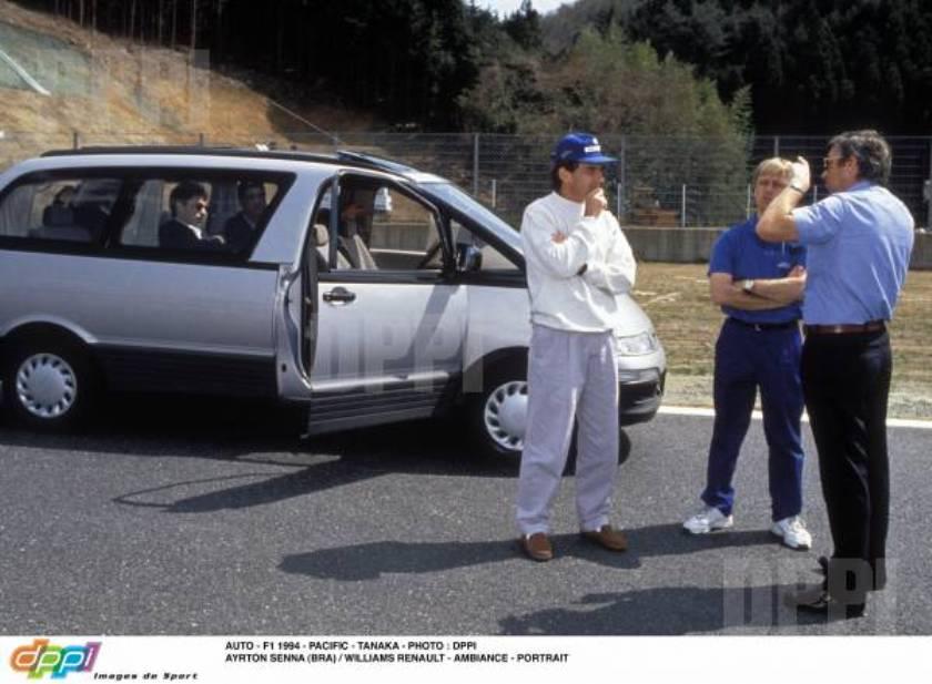 Ayrton Senna Fotos Pacífico 1994 GP do Pacífico 1994 Aida 1994