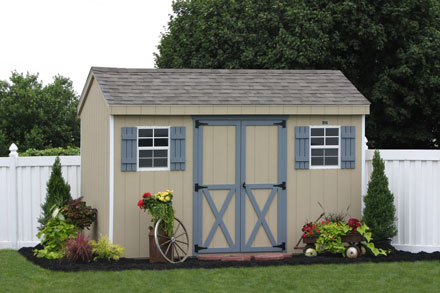 source wooden shed when purchasing a custom built wood shed vinyl ...