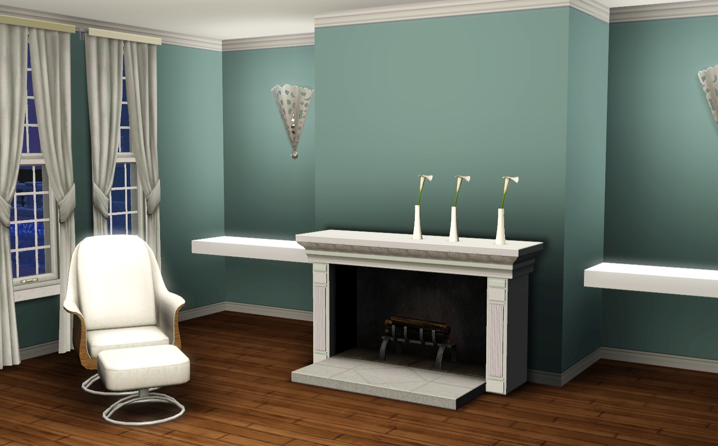 My Sims 3 Blog: Classic Custom Wall Set by Peacemaker ic