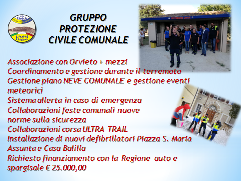 PROTEZIONE CIVILE