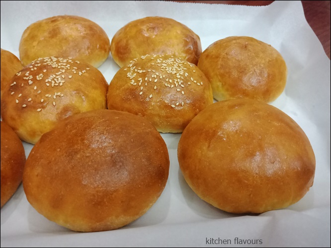 kitchen flavours Potato Burger Buns