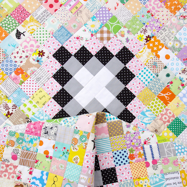 Irish Chain Scrap Buster Quilt | Red Pepper Quilts