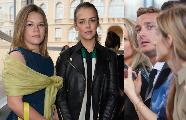 Monaco Royal Family attended the Louis Vuitton Cruise Line Show