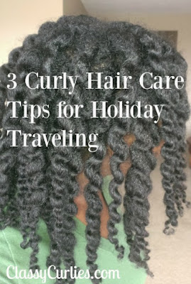 3 Curly Hair Tips for Holiday Traveling - ClassyCurlies 3 Curly Hair Tips for Holiday Traveling - ClassyCurlies