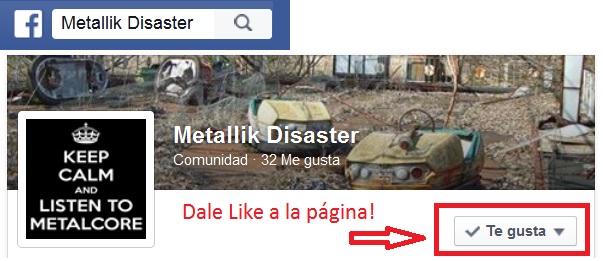 Facebook Metallik Disaster
