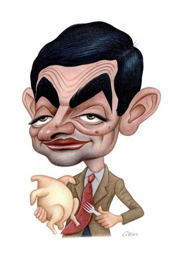 1001Archives: Mr. Bean Caricatures
