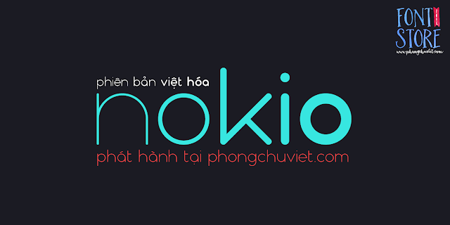 Font FS Nokio việt hóa