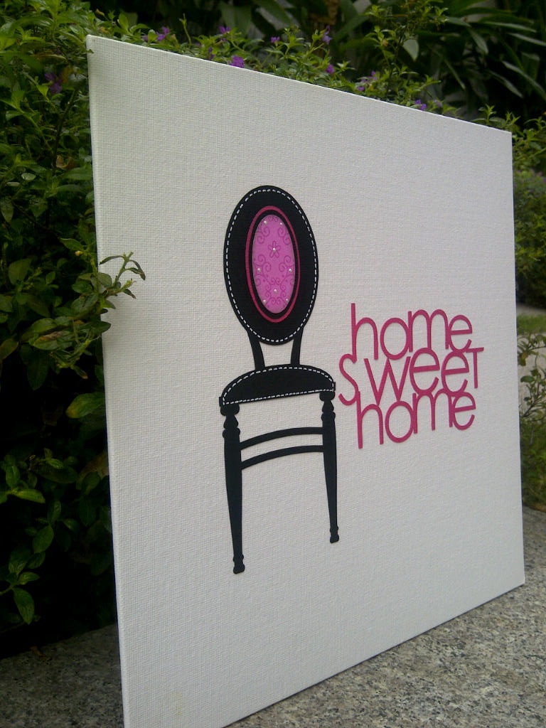 Pasteldaisies Craft Wall Art Using Silhouette Cameo