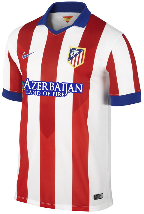 Atlético de Madrid lança camisas para a temporada 2014/15 -
