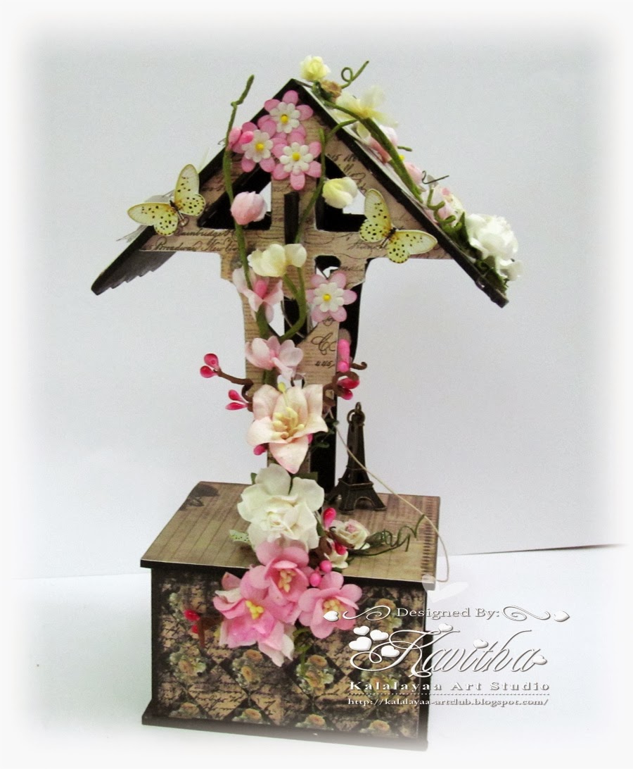 Kalalayaa's Art Stuido: Kaisercraft MDF wishing well