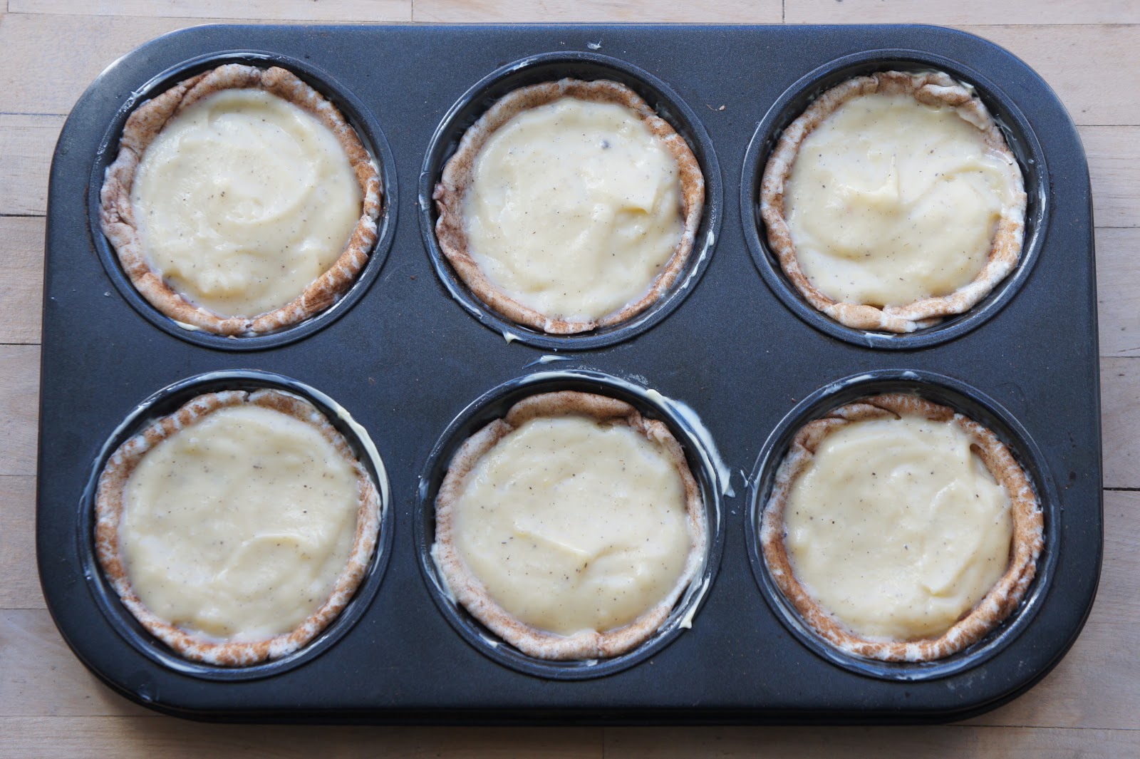 REZEPT: glutenfreie Pasteis de Nata (Puddingtörtchen) ♥ Ein ...