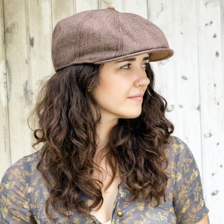 Шьём стильные кепки на весну