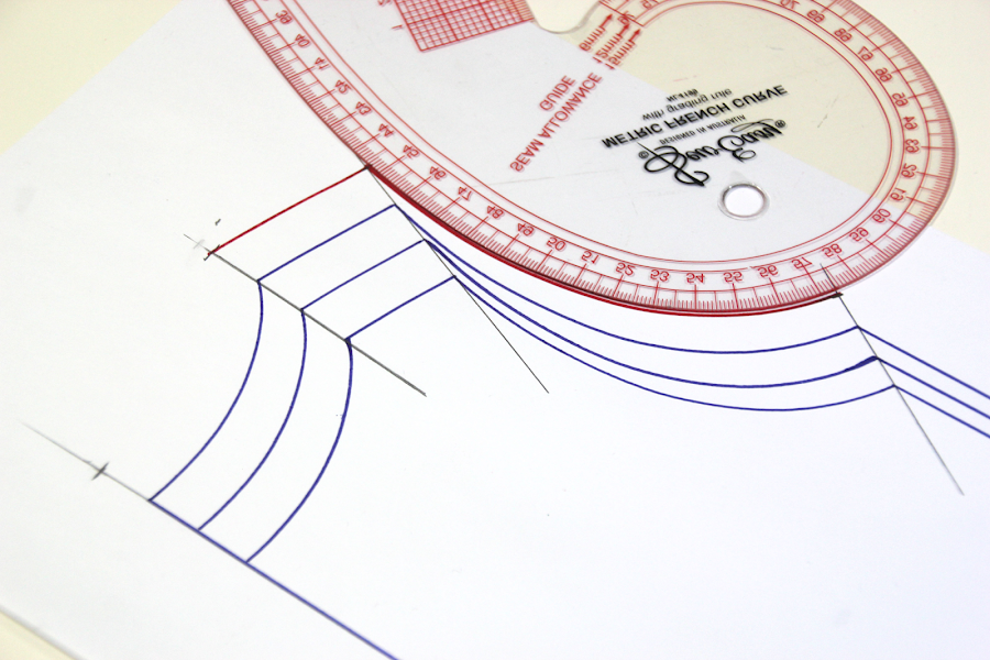 Cómo aumentar o disminuir tallas en los patrones. Clases de costura online gratis.