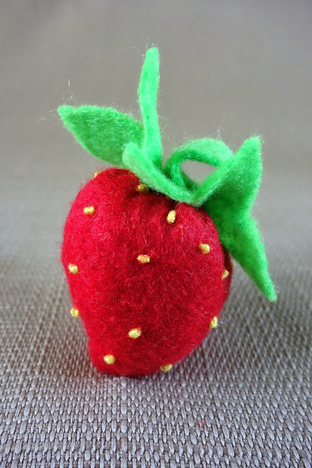 blah to TADA! A Strawberry Pin Cushion